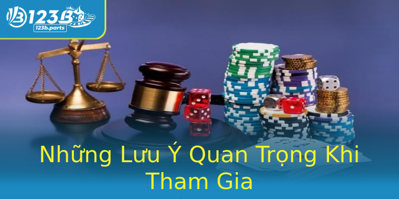 Những Lưu Ý Quan Trọng Khi Tham Gia Những Lưu Ý Quan Trọng Khi Tham Gia